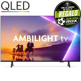 Philips Televisor QLED 85 pulgadas 4K Ultra HD Ambilight 85PUS8510/12
